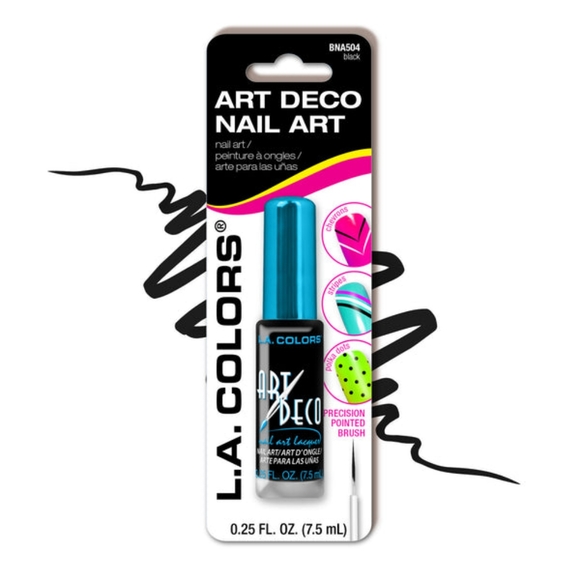 NWT 》6×《 LA COLORS ART DECO NAIL ART: 5 COLORS! - Picture 15 of 16